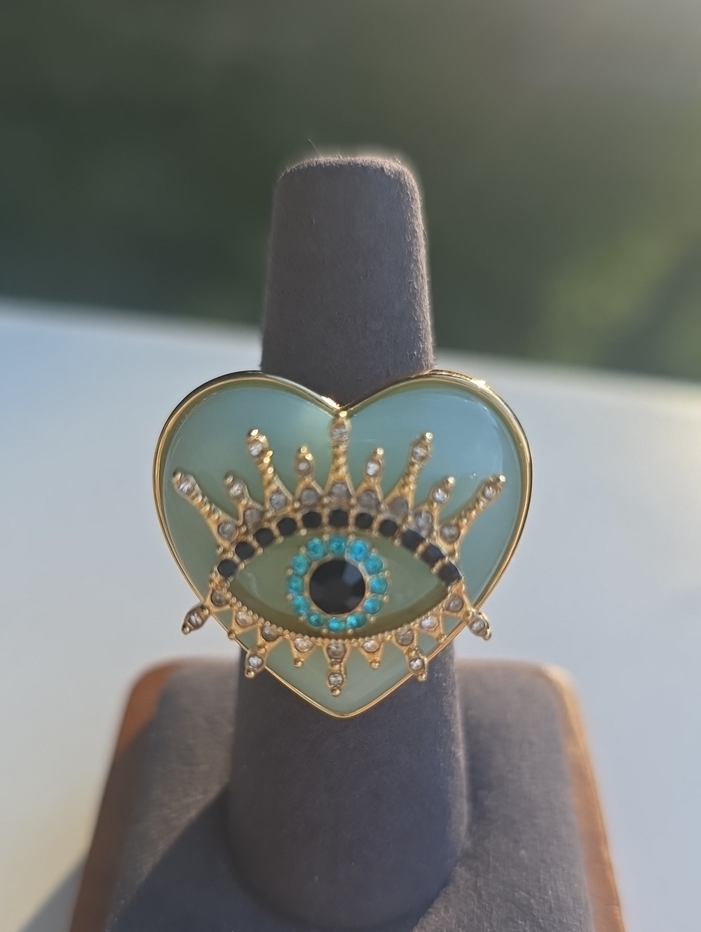 Kurt Geiger Evil Eye ring, Sz 7